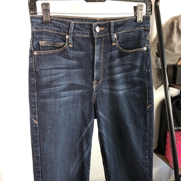 Good American Good Waist Lace Up Ribbon Skinny Jeans - Picture 3 of 7